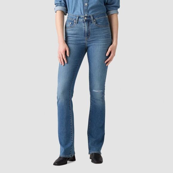 Levi's Denim - Open Box - Levi's -  Women's High-Rise Bootcut Jeans  Timeless Tint